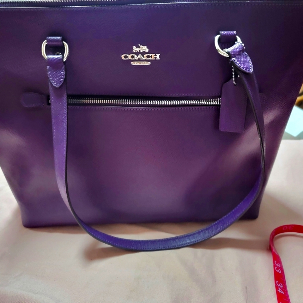 Coach Purple Toat Bag